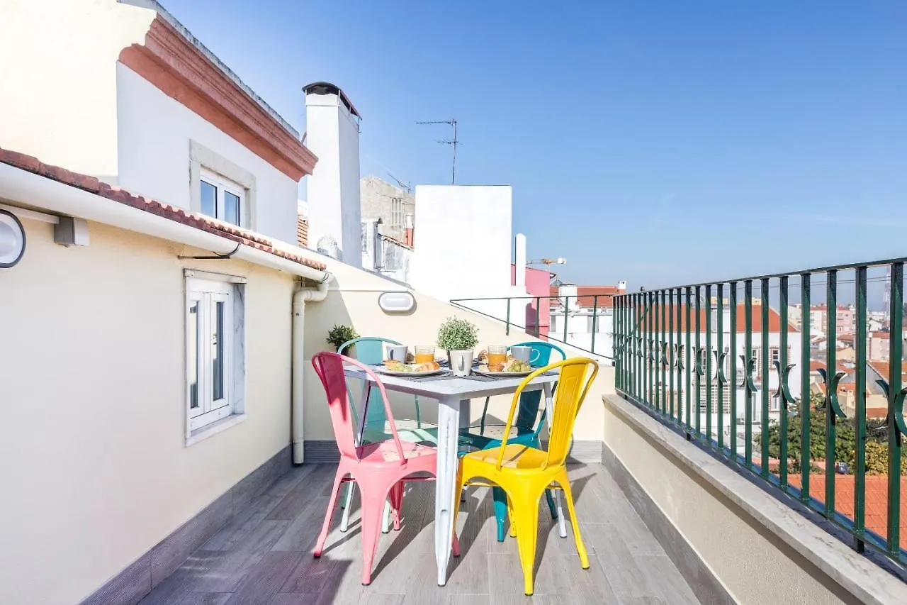 Superb Apartments Overlooking Graca In Lisbon